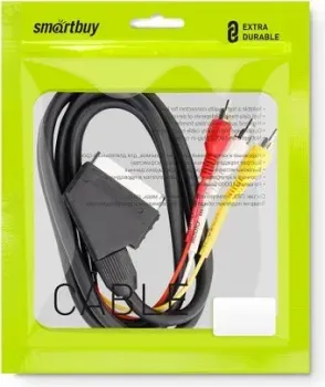 SmartBuy KA-518-125 SCART - 3 RCA (1 м)