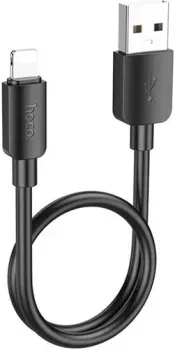 Hoco X96 USB Type-A - Lightning (1 м, черный)