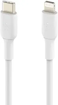 Belkin CAA003bt1MWH USB Type-C - Lightning (1 м, белый)