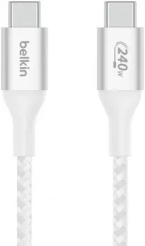 Belkin CAB015bt1MWH USB Type-C - USB Type-C (1 м, белый)