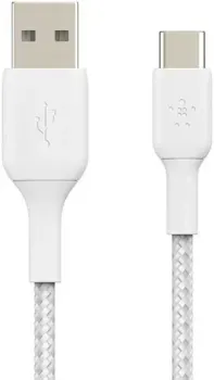 Belkin CAB002bt1MWH USB Type-A - USB Type-C (1 м, белый)
