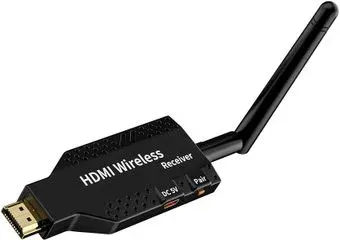 USBTOP Приемник HDMI по Wi-Fi до 50 метров, активный, FullHD 1080p, (черный)