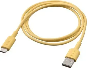 Ikea SITTBRUNN USB Type-A - USB Type-С (1 м, светло-желтый)