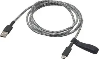 Ikea LILLHULT USB Type-A - USBType-C (1.5 м, черный/белый)