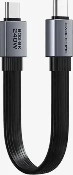 Cabletime CU45S USB4 V2.0 80G CT-FU8S-AG (0.15 м, черный)