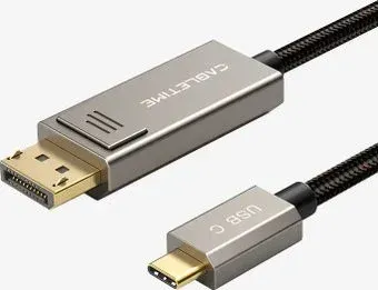 Cabletime CC23H DisplayPort USB Type-C CT-CBD8K-ZG1 (1 м, черный)