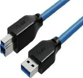 Cabletime CA12H USB3.0 AM TO BM CT-C160-U3-AMBM-BL1 (1 м, синий)