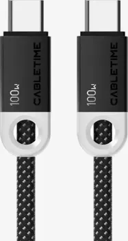 Cabletime CUP1L CT-CM100-PBW2 (2 м, черный)