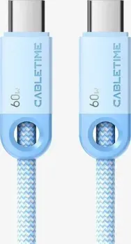 Cabletime CUP3H USB-C - USB-C CT-CM60-PBL1 (1 м, голубой)