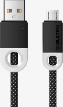 Cabletime CAP3J USB2.0A-Micro-B CT-AMMBM-PBW1.5 (1.5 м, черный)