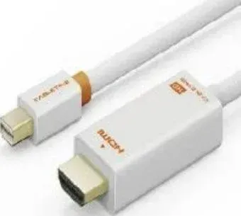 Cabletime CD44K Mini DisplayPort - HDMI Cable Full HD 60 Гц CT-AV588-03G-W1.8 (1.8 м, белый)