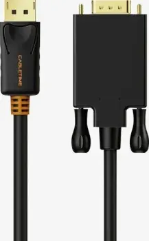 Cabletime CD35N Cabletime Displayport - VGA CT-AV585-04G-B3 (3 м, черный)