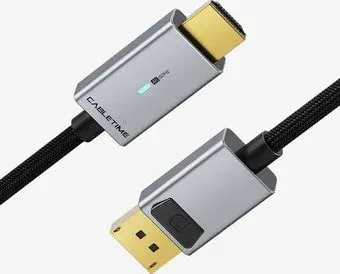 Cabletime CD30N Time DisplayPort - HDMI Ultra HD CT-AV585-P02G4K60-S3 (3 м, черный)