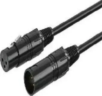 Cabletime CF24P микрофонный PRO XLR 3P M/F AV350-11B(24)-B5 (5 м, черный)