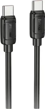 Hoco X115 240W USB Type-C - USB Type-C (1 м, черный)