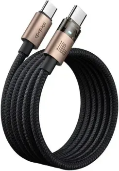 McDodo CA-5581 USB Type-C - USB Type-C 100W (1.2 м, золотистый)