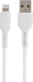 GoPower 00-00028384 USB Type-A - Lightning (2 м, белый)