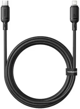 Baseus Silky Series Fast Charging Cable USB Type-C - Lightning (2 м, черный)