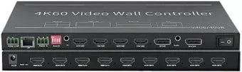 USBTOP HDMI /DisplayPort 4K@60Hz UltraHD до 9 экранов 559403 (черный)