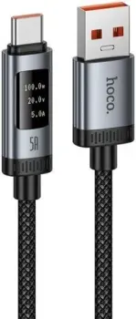 Hoco U148 USB Type-A - USB Type-C (1.2 м, черный)