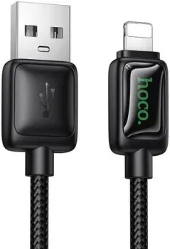 Hoco U146 USB Type-A - Lighting (1.2 м, черный)