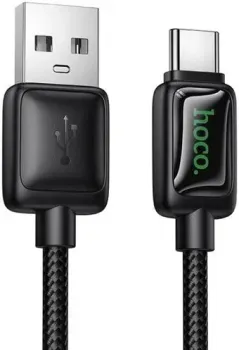Hoco U146 USB Type-A - USB Type-C (1.2 м, черный)