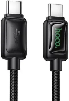 Hoco U146 USB Type-C - USB Type-C (1.2 м, черный)