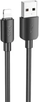 Hoco X96 USB Type-A - Lightning (0.25 м, черный)