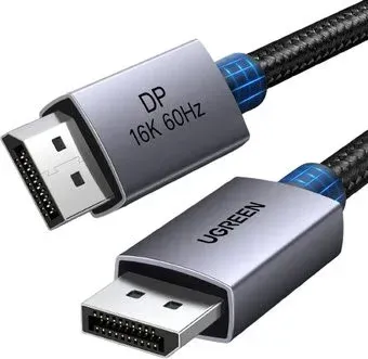 Ugreen DP131 55568 DisplayPort - DisplayPort (2 м, черный)
