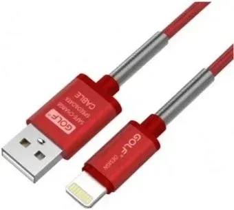 GOLF GC-40 USB Type-A - Lightning (1 м, красный)
