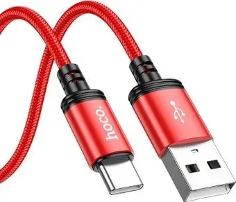 Hoco X89 USB Type-A - USB Type-C (1 м, красный)