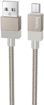 Hoco X110 USB Type-A - microUSB (1 м, золотистый)