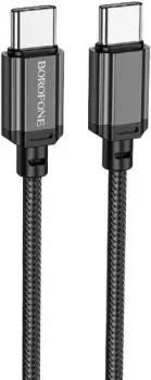 Borofone BX87 USB Type-C - USB Type-C (1 м, черный)