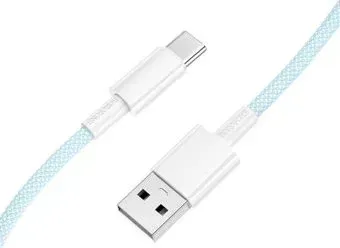 Borofone BX117 USB Type-C - USB Type-A (1 м, голубой)