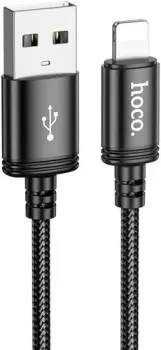 Hoco X91 USB Type-A - Lightning (3 м, черный)