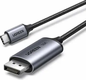 Ugreen CM707 DisplayPort - USB Type-C 25863 (1 м, серый)