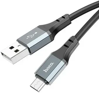 Hoco X92 USB Type-A - microUSB (3 м, черный)