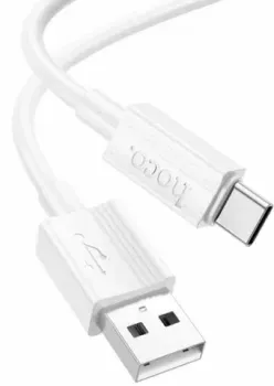 Hoco X107 USB Type-A - USB Type-C (1 м, белый)
