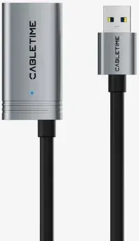 Cabletime Active 3.0 USB Type-A - USB Type-A (10 м, черный)