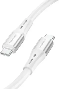 Borofone BX88 USB Type-С - USB - Type-C (1 м, белый)