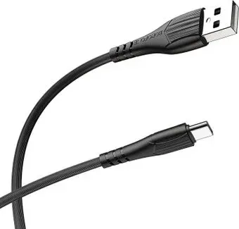 Borofone BX37 USB Type-A - USB Type-C (1 м, черный)