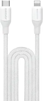 Momax DL55W 1-Link Flow CL+ USB Type-C - Lightning (2 м, белый)