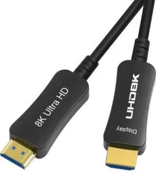 USBTOP Optical UltraHD 8K v2.1 HDMI - HDMI (50 м, черный)