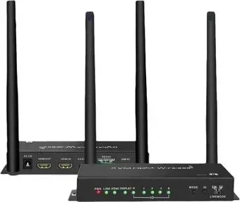 USBTOP HDMI 4K по Wi-Fi на 100 метров (1 приемник, 1 передатчик)