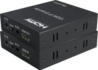 USBTOP HDMI по витой паре RJ45 (LAN) до 150 метров, активный, FullHD 1080p (1 приемник, 1 передатчик)