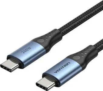 Vention TREBH USB 2 Type-C - USB 2 Type-C (2 м, черный)