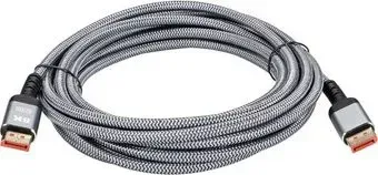 AOPEN ACG630-5 DisplayPort - DisplayPort (5 м, серый/черный)