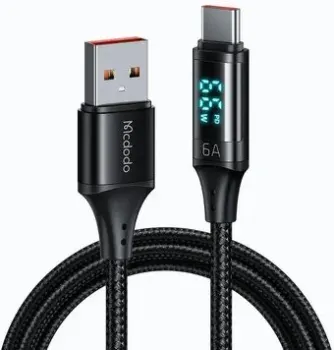 McDodo CA-1080 USB Type-A - USB Type-C (1.2 м, черный)