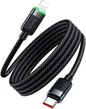 McDodo CA-2010 USB Type-C - Lightning (1.2 м, черный)