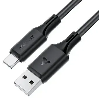 AceFast C17-04 USB Type-A - USB Type-C (1.2 м, черный)